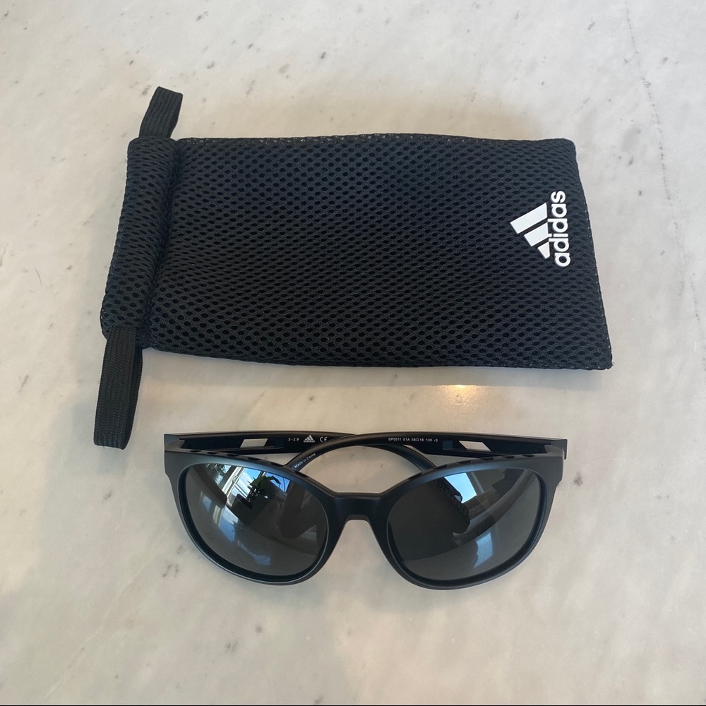 New Adidas Womens Cat Eye Sunglasses - perfect for running & other sports!